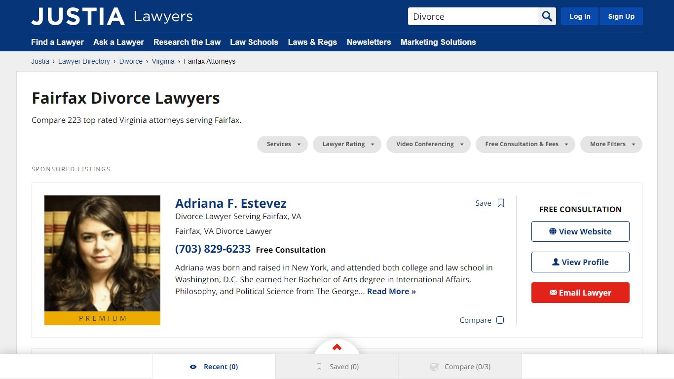 Fairfax Divorce Lawyers | Compare Top Rated Virginia Attorneys | Justia